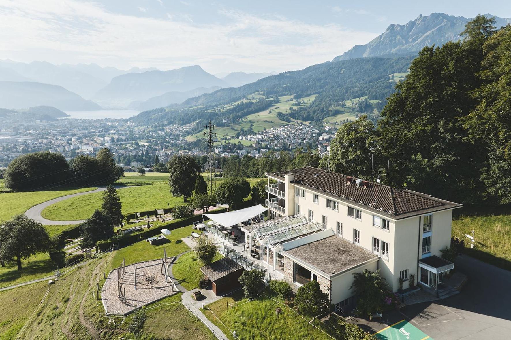 Hotel Sonnenberg Kriens Luaran gambar