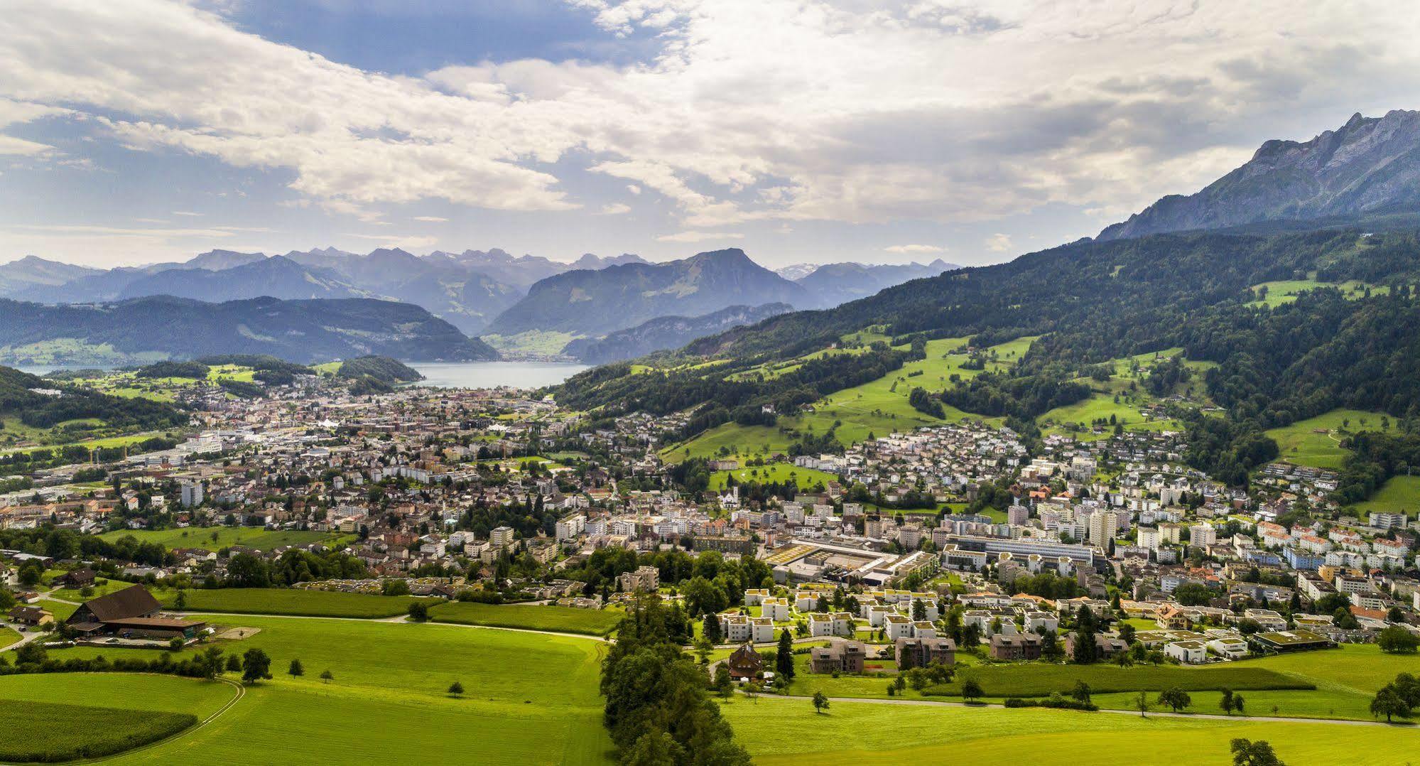 Hotel Sonnenberg Kriens Luaran gambar
